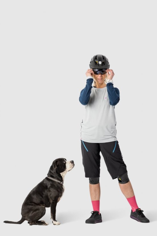 Dirtlej Trailscout Summer Ladies -  black / turq - Rozmiar: XS