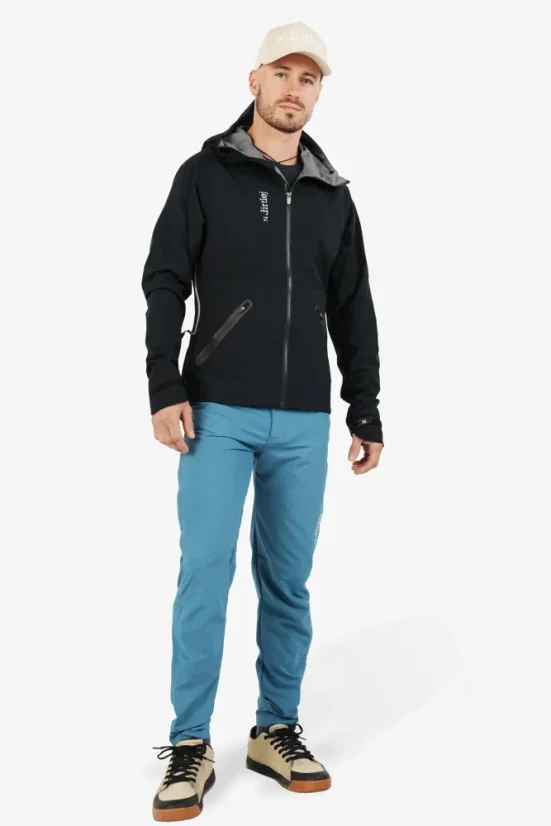 Voděodolná cyklistická bunda Dirtlej Weathershield Waterproof Black - Velikost: XL