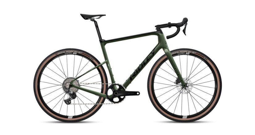 Gravel kolo RIDLEY KANZO Adventure GRX600 Army Green Metallic/Black L - Velikost: L