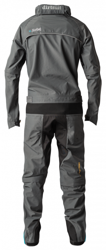 Voděodolná cyklistická kombinéza Dirtlej Dirtsuit SFD Edition Grey Blue