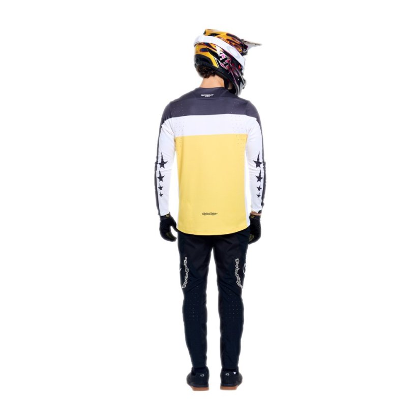 TLD PÁNSKÝ DRES S DLOUHÝM RUKÁVEM SPRINT PRO YO MOTO BUTTER (31305201) - Velikost: S