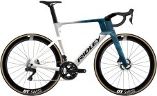 RIDLEY kolo NOAH Fast Ultegra Di2 White/Black/Petrol Blue Metallic M