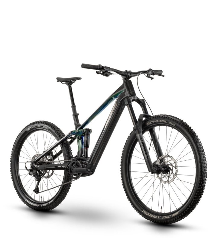 Celoodpružený horský elektrobicykel Raymon Tarok Comp Northern Light