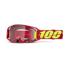 Sjezdové brýle 100% Armatic Red - Clear Lens