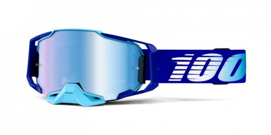 Sjezdové brýle 100% ARMEGA Blue Mirror - modré
