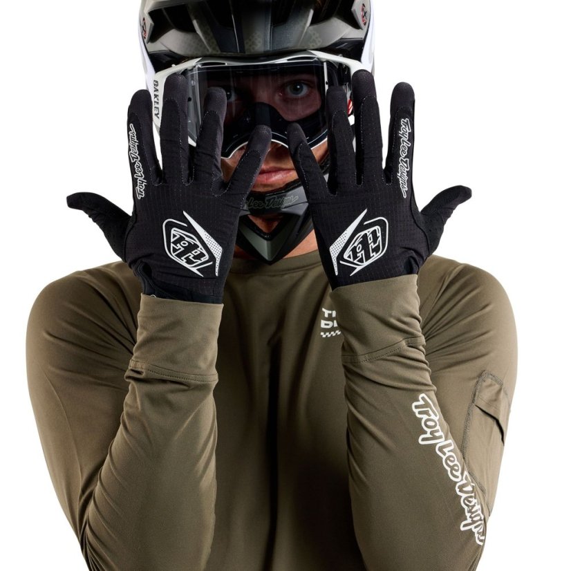 TLD RUKAVICE AIR MONO BLACK (44693101) - Velikost: S