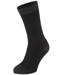 Nepremokavé ponožky Sealskinz Raynham Black/Grey Marl