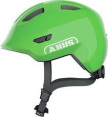 Dětská cyklistická helma Abus Smiley 3.0 Shiny Green - zelená