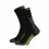 Cyklistické ponožky Horsefeathers Cadence Long Socks Black Limeade - Velikost: 11 - 13
