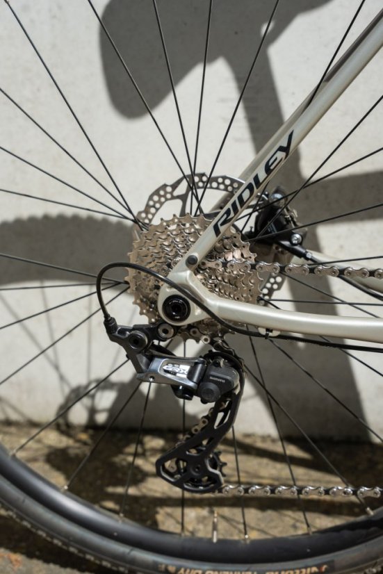 Gravel kolo RIDLEY kolo GRIFN A GRX600 Chain Silver Gray/Black M - Velikost: M