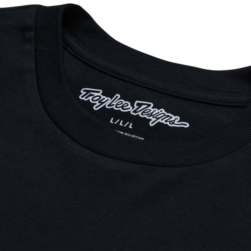 TLD TRIKO S KRÁTKÝM RUKÁVEM OVERLOAD BLACK (70125200) - Veľkosť: S