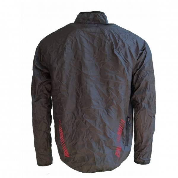 Cyklistická bunda Zimtstern Propz Pocket Rain Unisex černá