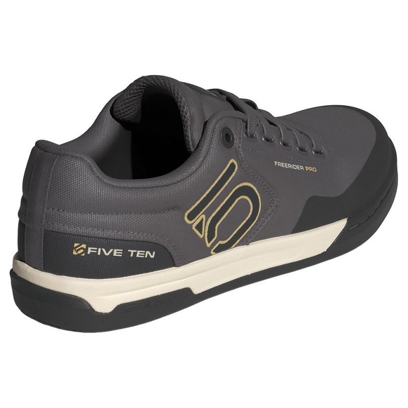 Cyklistická obuv Five Ten Freerider Pro Canvas Charcoal / Carbon / Oat
