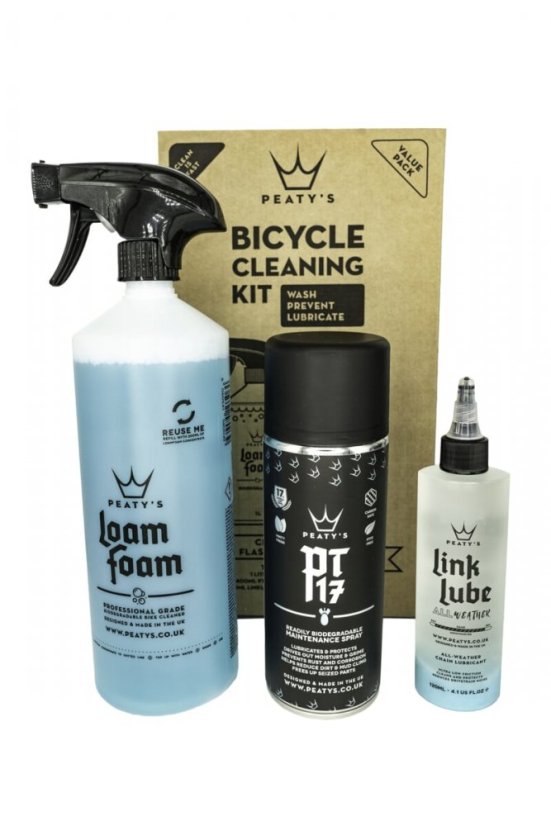 PEATY'S GIFT PACK - WASH PROTECT LUBRICATE
