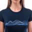 SENSOR MERINO ACTIVE MOUNTAINS dámské triko kr.rukáv deep blue XL - Barva: modrá, Velikost: XL