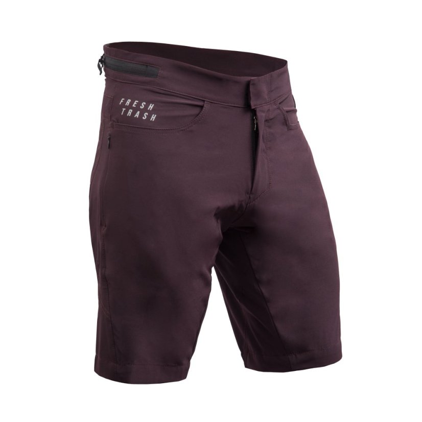 FT MEN'S RIDER EVO SHORTS PORT RED M - Barva: červená, Velikost: M