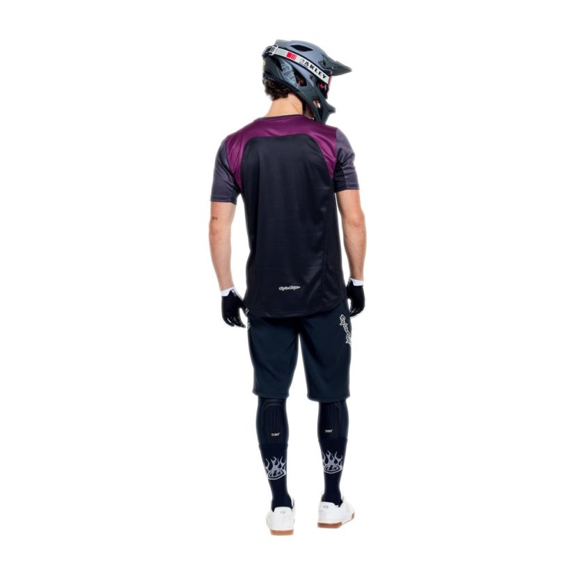 TLD PÁNSKÝ DRES S KRÁTKÝM RUKÁVEM STAGE SIGNATURE CARBON (39407200) - Velikost: S