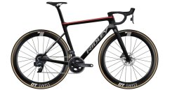 RIDLEY kolo FALCN RS DuraAce Di2 UD Carbon/Candy Red Metallic/Silver M