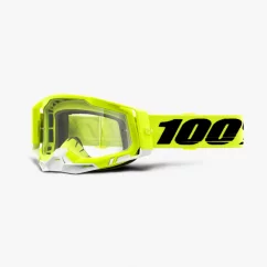 Sjezdové brýle 100% RACECRAFT 2 Clear Lens - zelenožluté