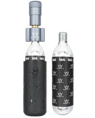 PEATY'S HOLESHOT CO2 PUMPA + BOMBIČKY 2 KS - ROAD & GRAVEL (16G) - SLATE (PPR-HTI-RAG-SLT-12)