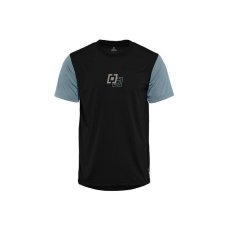 Pánský cyklistický dres Horsefeathers Fury - krátký rukáv, black/citadel