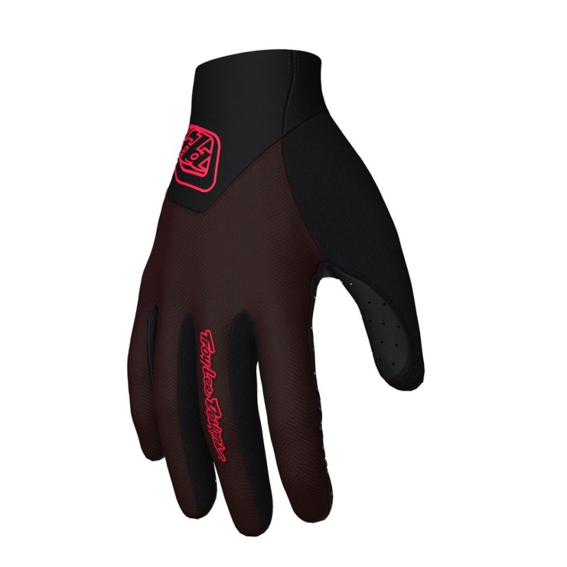 TLD DÁMSKÉ RUKAVICE WOMENS ACE SOLID BARK (43600311) - Velikost: S
