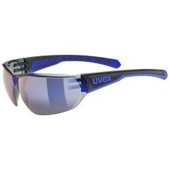 UVEX BRÝLE EQUATE BLACK-BLUE MATT/ MIR.BLUE (S5330822416)