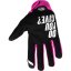 Cyklistické rukavice 100% BRISKER W Neon Pink/Black
