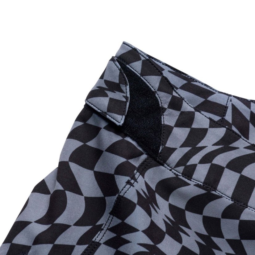 TLD DÁMSKÉ KALHOTY LILIUM TWISTED CHECKERS BLACK (27251600) - Veľkosť: XS