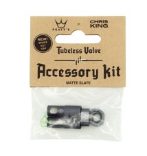 PEATY'S X CHRIS KING (MK2) SLATE PŘÍSLUŠENSTVÍ K BEZDUŠOVÝM VENTILKŮM (PTV2-ACCS-SLT-12)