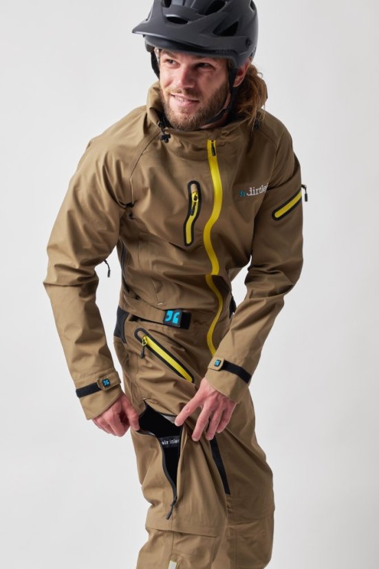 Nepremokavá cyklistická kombinéza Dirtlej Dirtsuit Core Edition Sand