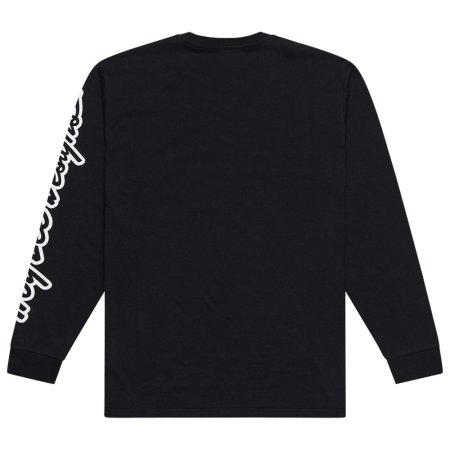 TLD TRIKO S DLOUHÝM RUKÁVEM SIGNATURE BLACK (72991701) - Velikost: S