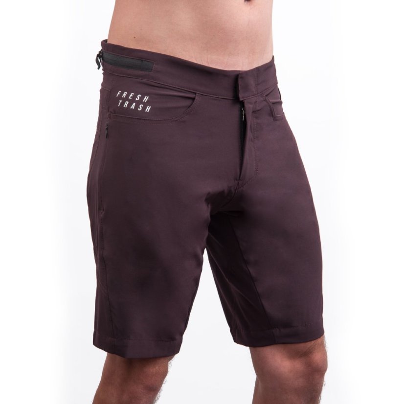 FT MEN'S RIDER EVO SHORTS PORT RED M - Barva: červená, Velikost: M