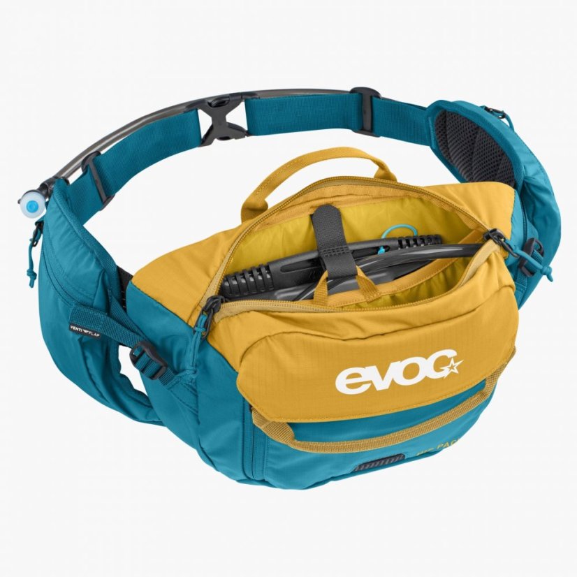 Evoc Hip Pack 3 + Hydration Bladder 1,5 Loam Ocean