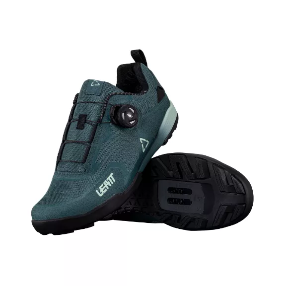 LEATT cyklistická obuv ProClip 6.0 Teal - Varianta: US7 / UK6.5 / EU40 / 25cm