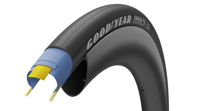 Good Year Eagle F1 SuperSport, Tube Type 700x23 / 23-622, Black