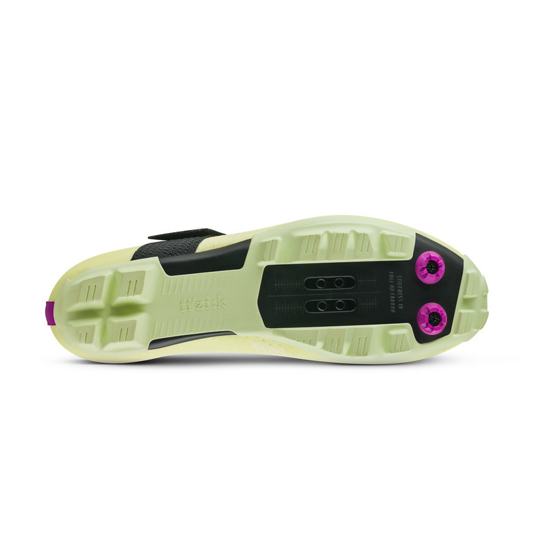 FIZIK TRETRY VENTO FEROX CARBON LIME - PURPLE (VEX1WMR1C5C35)