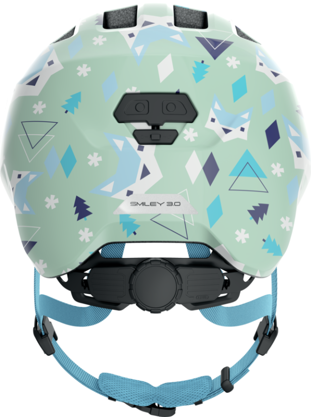 Dětská cyklistická helma Abus Smiley 3.0 Green Nordic - zelená
