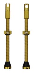 PEATY'S X CHRIS KING (MK2) GOLD BEZDUŠOVÉ VENTILKY - 80MM (PTV2-80-GLD-12)