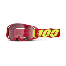 Sjezdové brýle 100% Armatic Red - Clear Lens