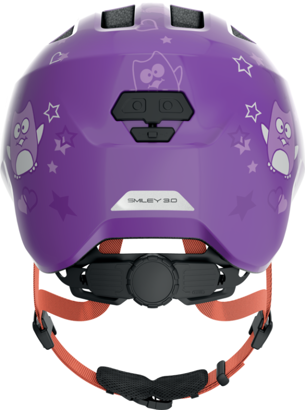 Dětská cyklistická helma Abus Smiley 3.0 Purple Star - fialová