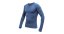 SENSOR MERINO BOLD pánské triko dl.rukáv cool blue XL - Barva: modrá, Velikost: XL
