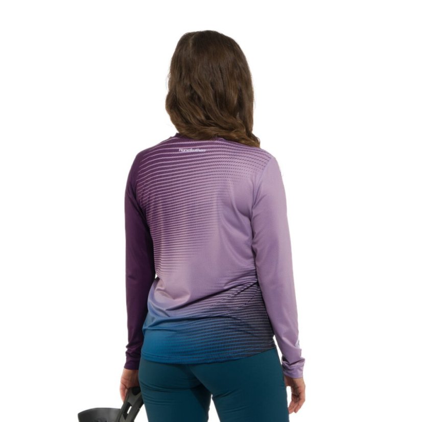 Dámský bike dres Horsefeathers Quantum LS - iris fade out