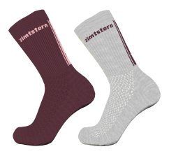 Zimtstern Starsockz 2-Pack - grey