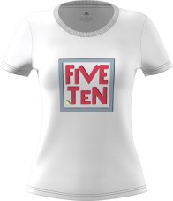 Tričko Five Ten GFX Tee White Dámske