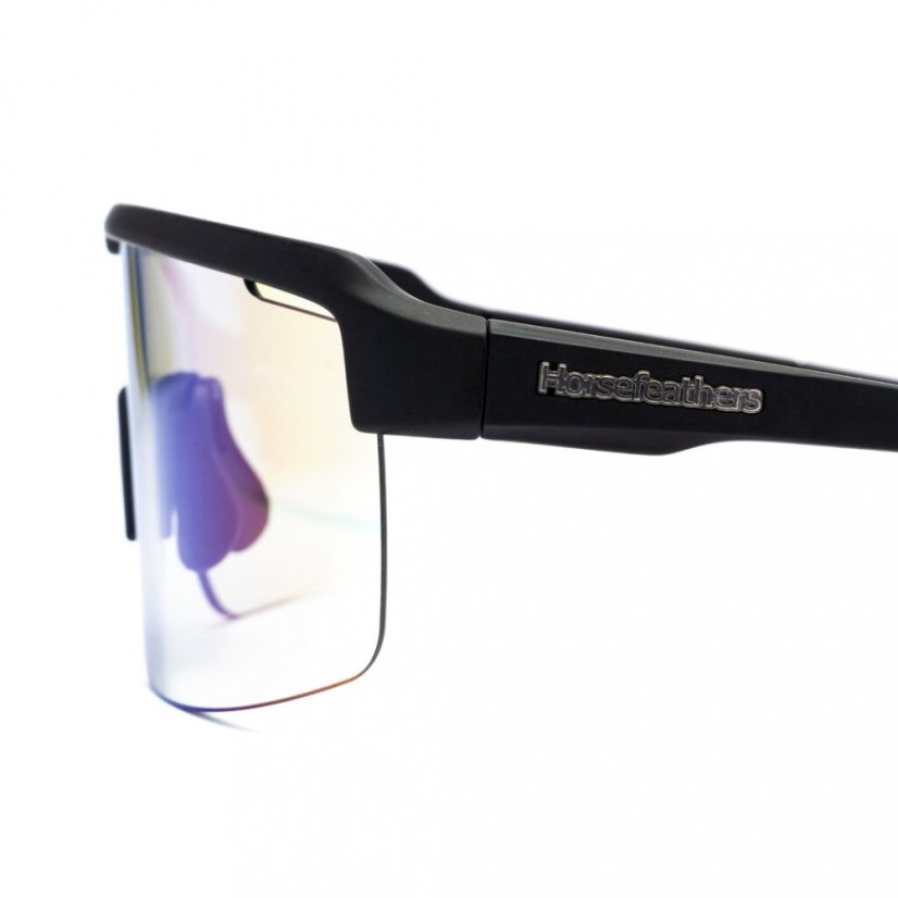 Fotochromatické okuliare Horsefeathers Scorpio - matt black/mirror red