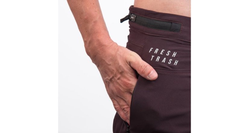 FT MEN'S RIDER EVO SHORTS PORT RED M - Barva: červená, Velikost: M