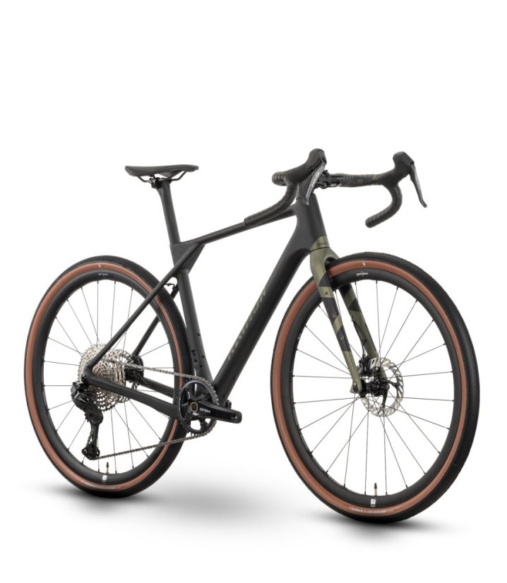 Rower gravel Raymon Soreno Ultra karbonowy 2026 ciemnozielony - Rozmiar: M