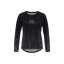 Cyklistický dámsky dres Horsefeathers Deco LS - black/cheetah