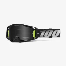 Sjezdové brýle 100% ARMEGA Goggle Tetsumi - HiPER Black Mirror Lens